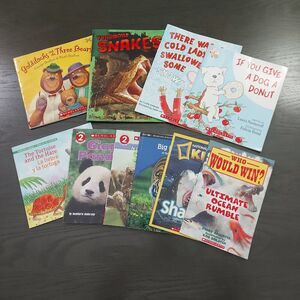 Reading Books Magazines Set of 10 Kids Boys Girls Adventure Nature Fiction